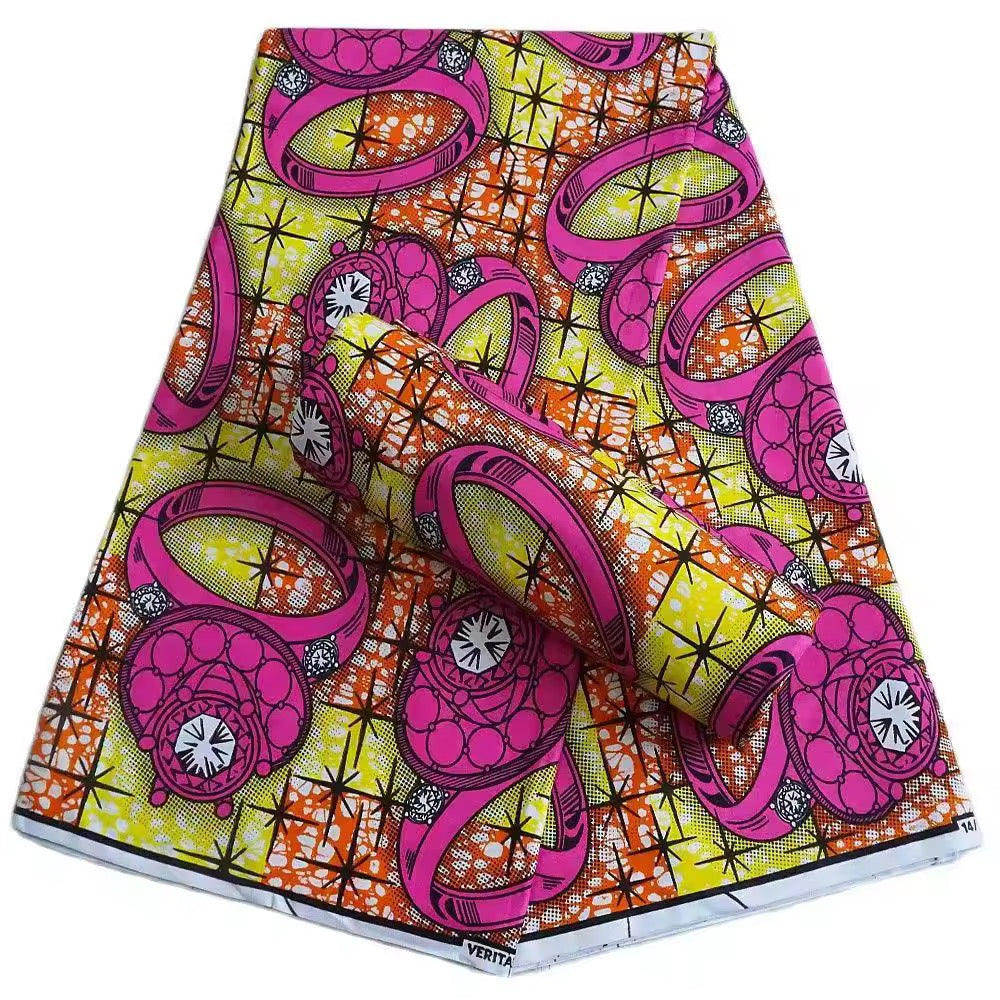 100% COTTON WAX PRINTS