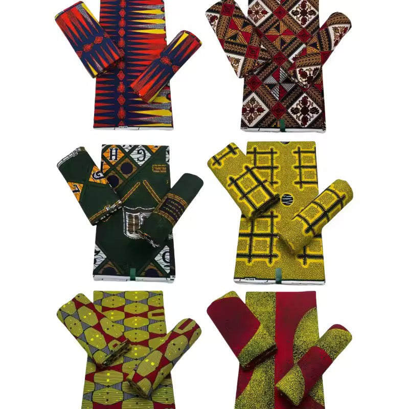 100% COTTON WAX PRINTS