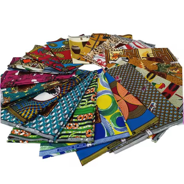 100% COTTON WAX PRINTS