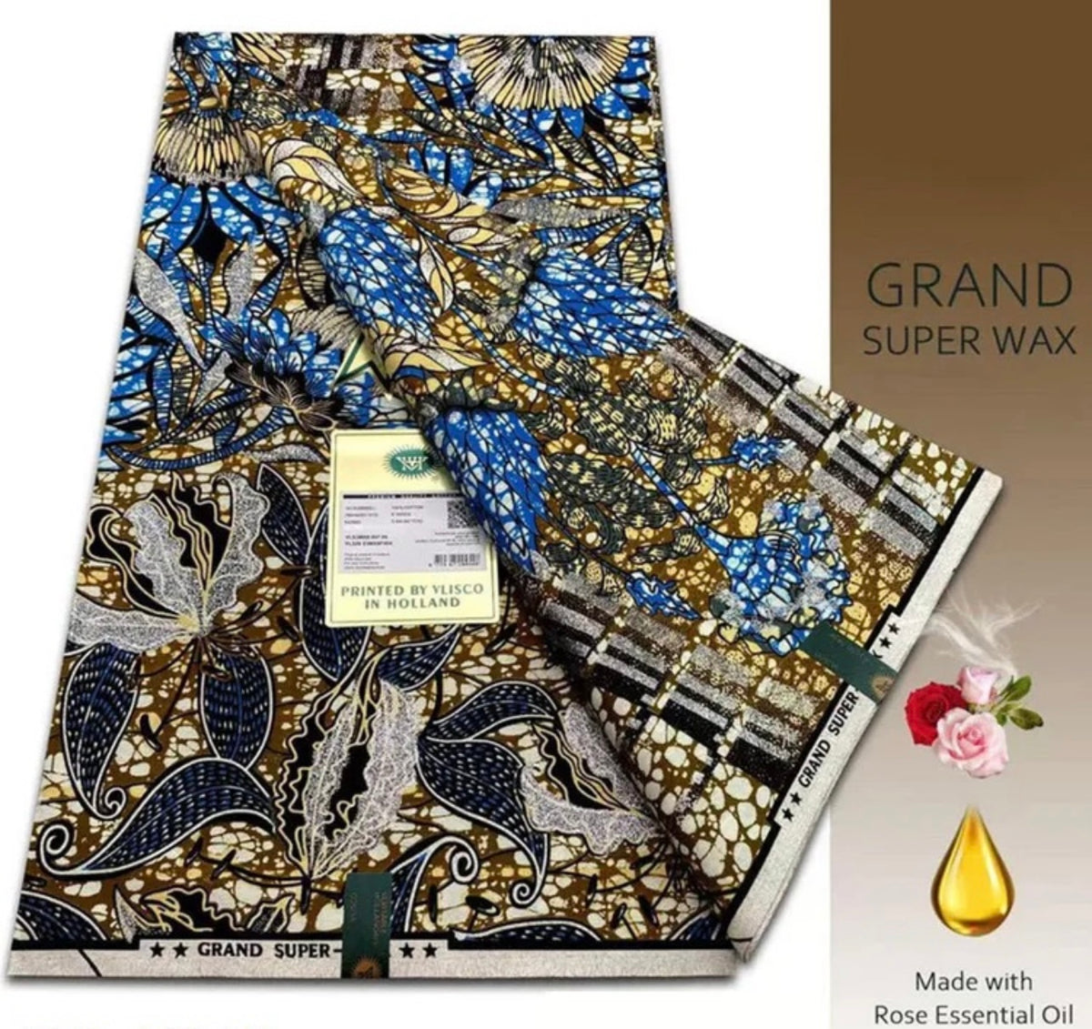 100% COTTON WAX (GLITTER/STONES)